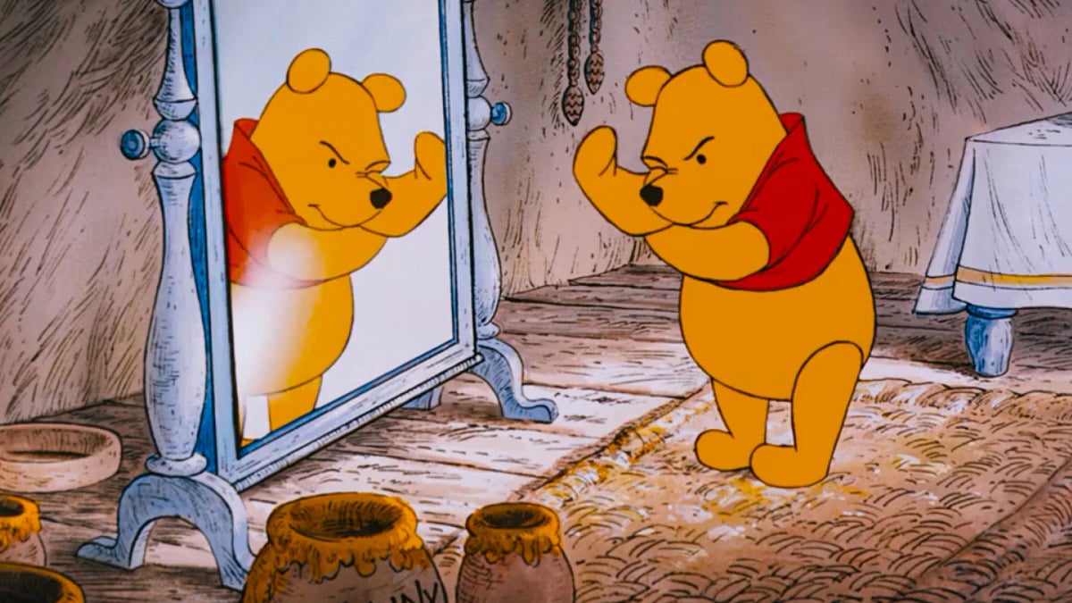 Jim Cummings as the voice of animated Winnie the Pooh