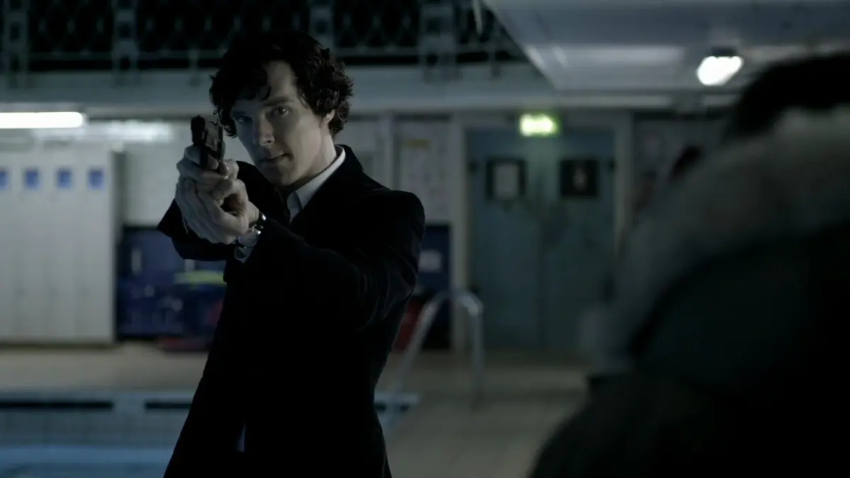 Benedict Cumberbatch as Sherlock in The Great Game