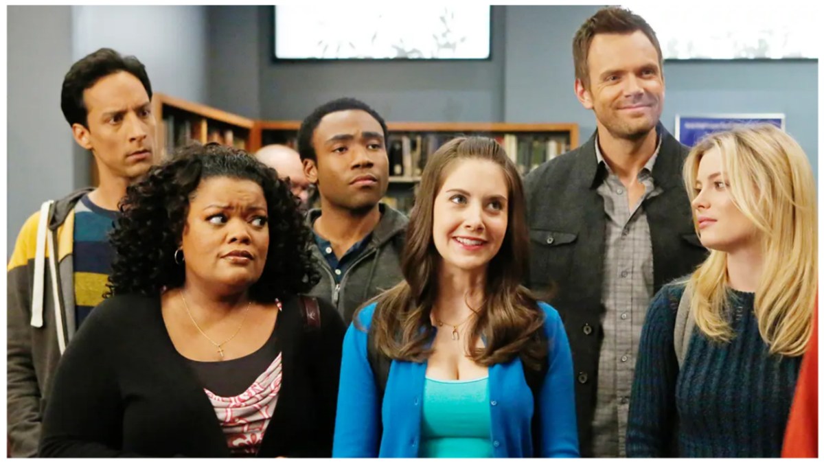 NEWS Community the Movie is Officially Happening at Peacock #SixSeasonsAndAMovie is finally real! POSTED BY JADE BUDOWSKI FRIDAY 9/30/2022 AT 10:46AM EDT Danni Pudi, Yvette Nicole Brown, Donald Glover, Alison Brie, Joel McHale, and Gillian Jacobs in Community. (Photo: NBC) Danni Pudi, Yvette Nicole Brown, Donald Glover, Alison Brie, Joel McHale, and Gillian Jacobs in Community.