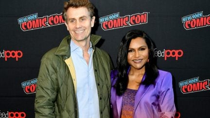 Mindy Kaling and Charlie Grandy
