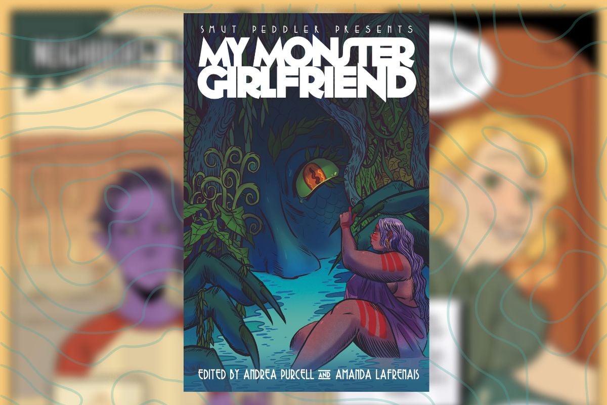 Smut Peddler Presents: My Monster Girlfriend story "Neighbourly Help." Image: Iron Circus Comics.