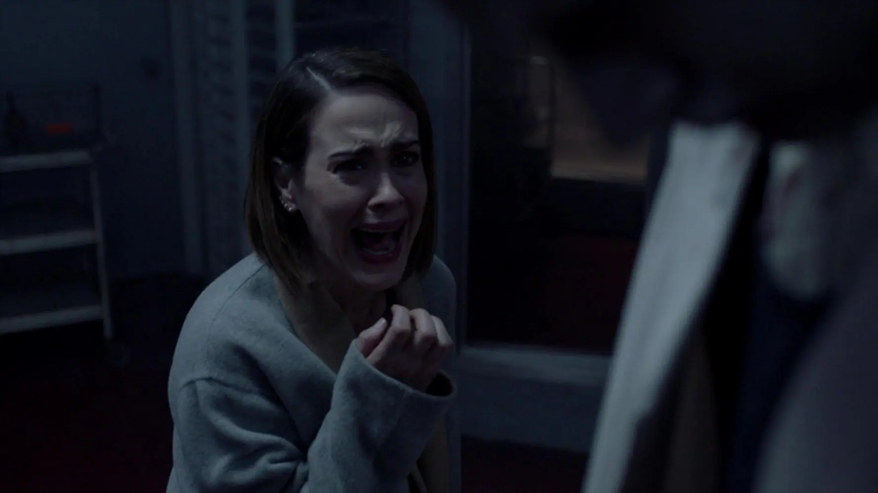 Sarah Paulson's Ally freaking out in AHS: Cult