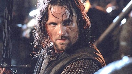 Viggo Mortenson as Aragorn in Lord of the Rings