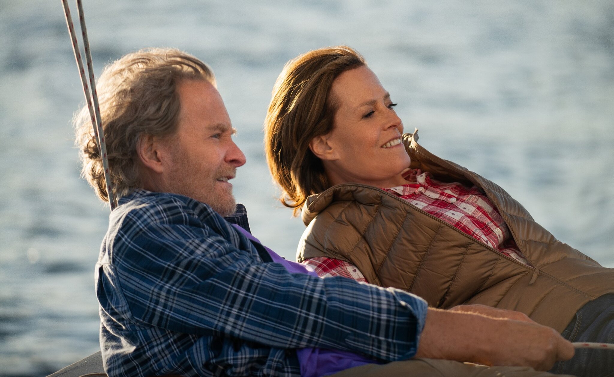 Kevin Kline and Sigourney Weaver in The Good House