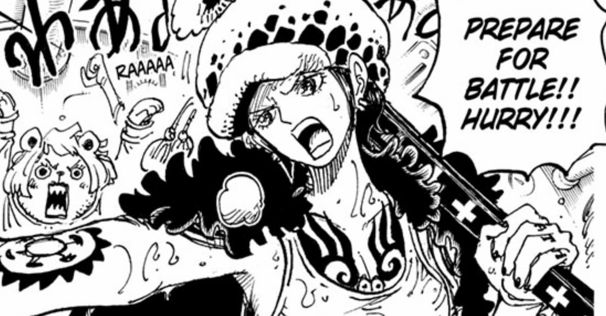 Law And Bepo As Women One Piece 1063