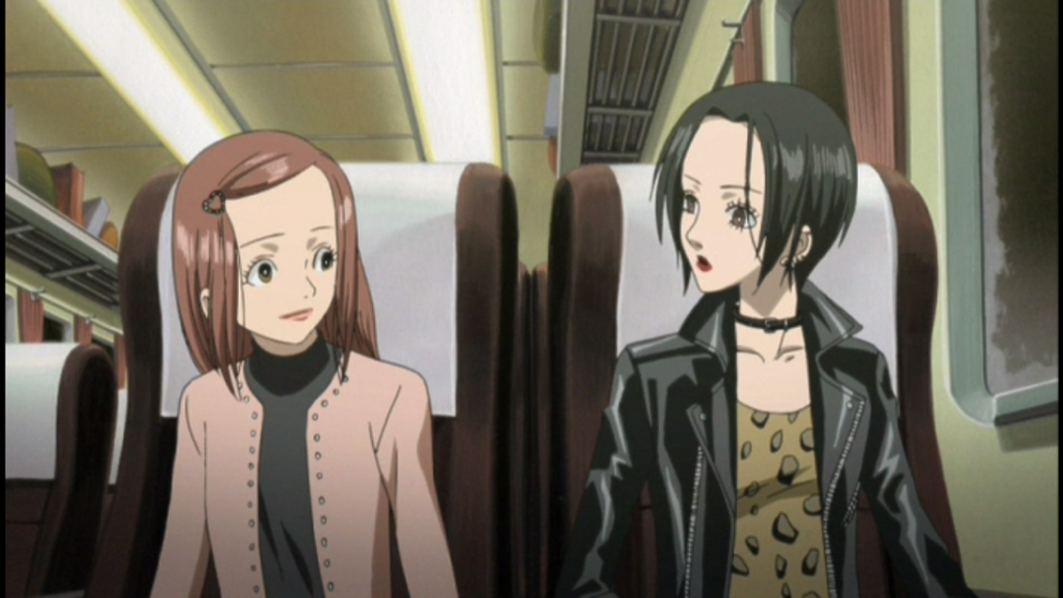 Nana and Nana on the train
