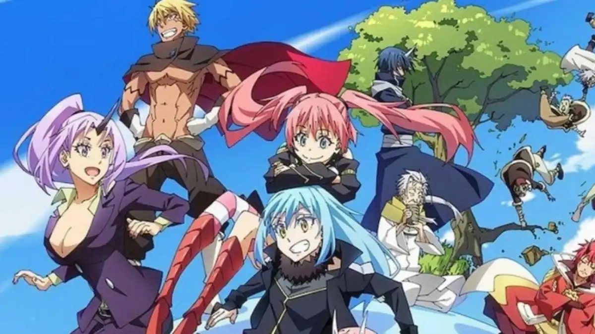 The characters from That One Time I Got Reincarnated as a Slime