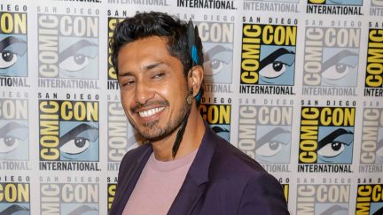 SAN DIEGO, CALIFORNIA - JULY 23: Tenoch Huerta attends the Marvel Cinematic Universe press line during 2022 Comic Con International: San Diego at Hilton Bayfront on July 23, 2022 in San Diego, California. (Photo by Frazer Harrison/Getty Images)