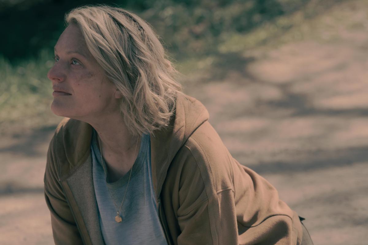 The Handmaid’s Tale -- “Together” - Episode 506 -- June and Luke’s mission puts them in serious jeopardy. Serena senses a threat from her benefactors. Lawrence and Nick make a shocking power move. June (Elisabeth Moss), shown.