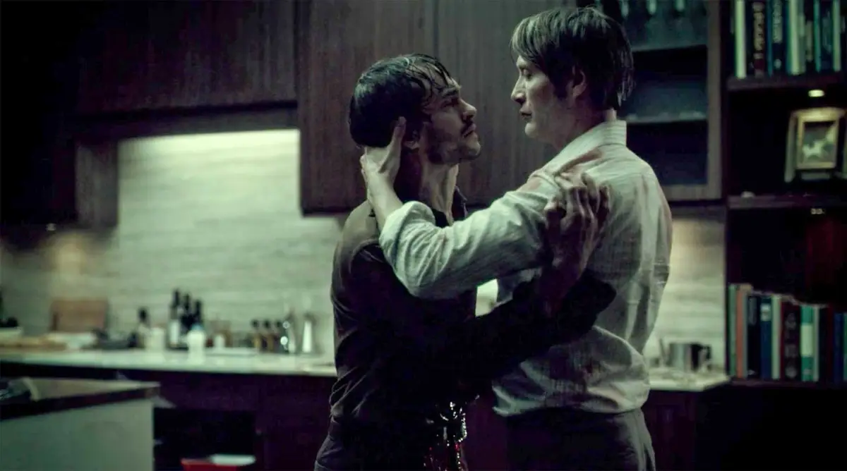 will and hannibal in Hannibal s2 finale
