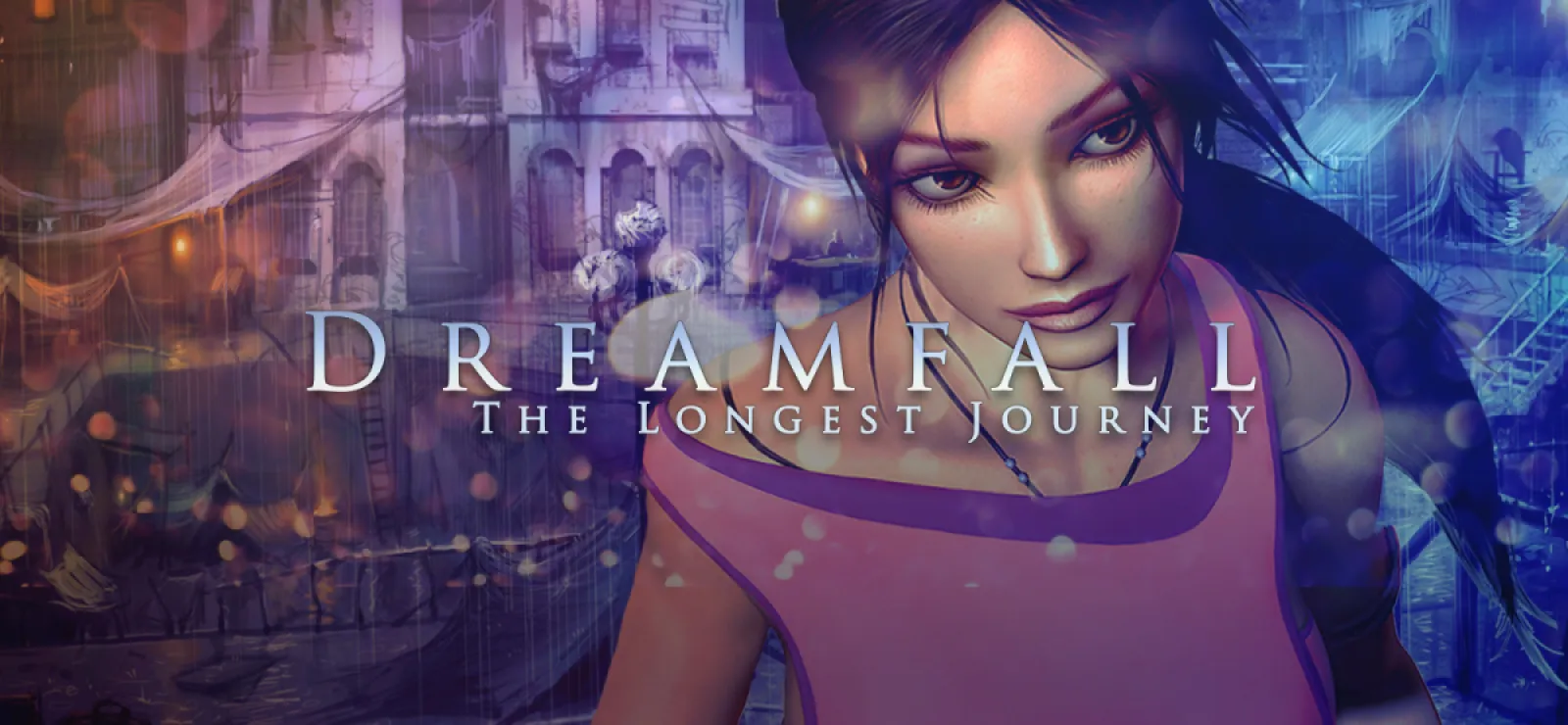 Cover image of 'Dreamfall: The Longest Journey' featuring Zoe Castillo