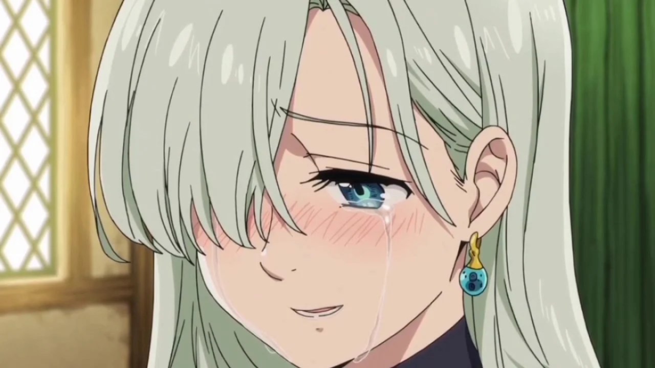 Elizabeth from seven deadly sins crying (A-1 Pictures)