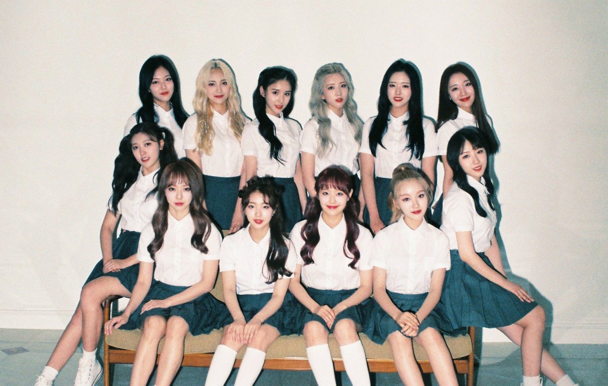 LOONA's ++ Album Cover