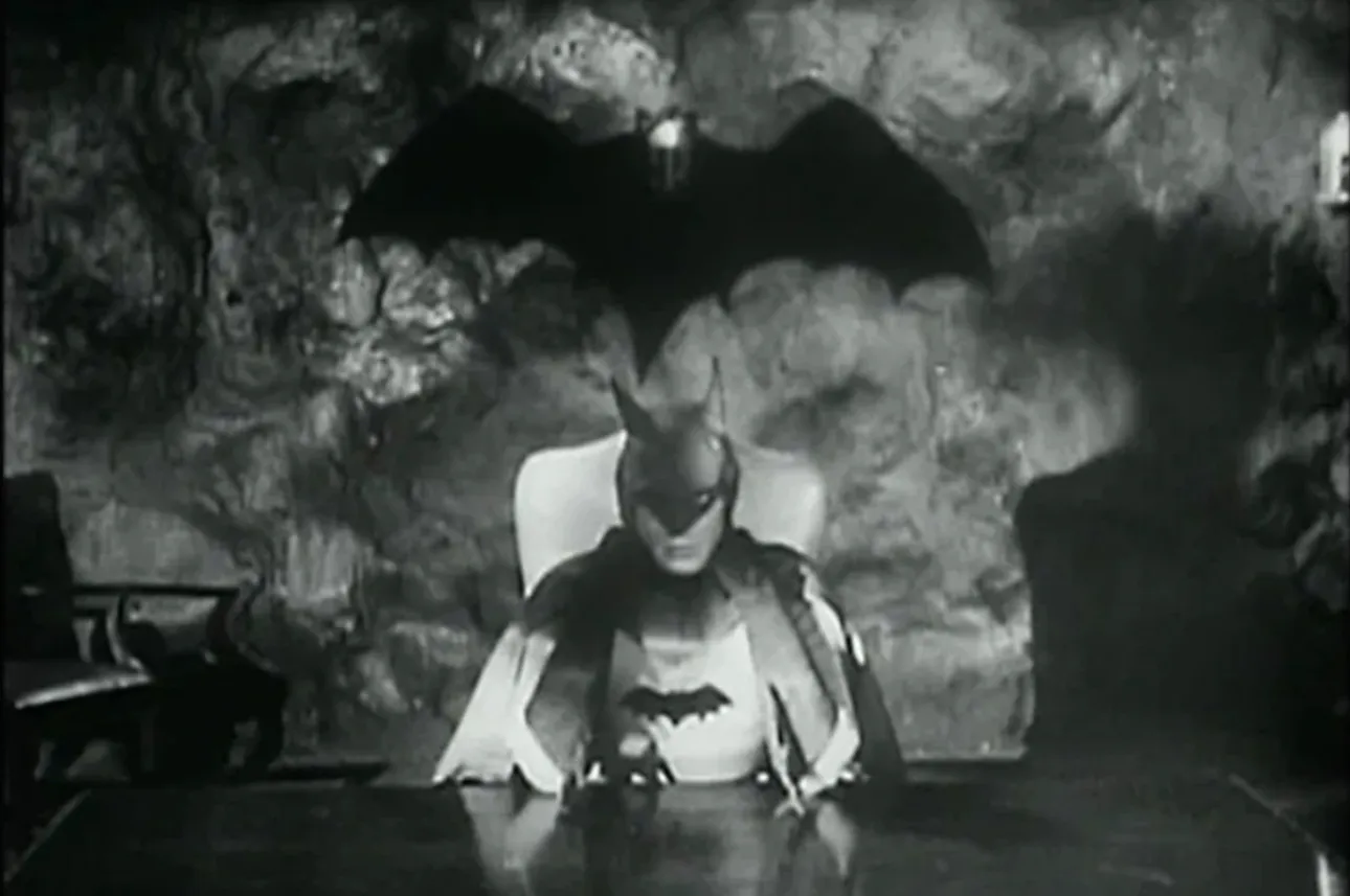 Lewis Wilson as Batman in 1943 Batman serial