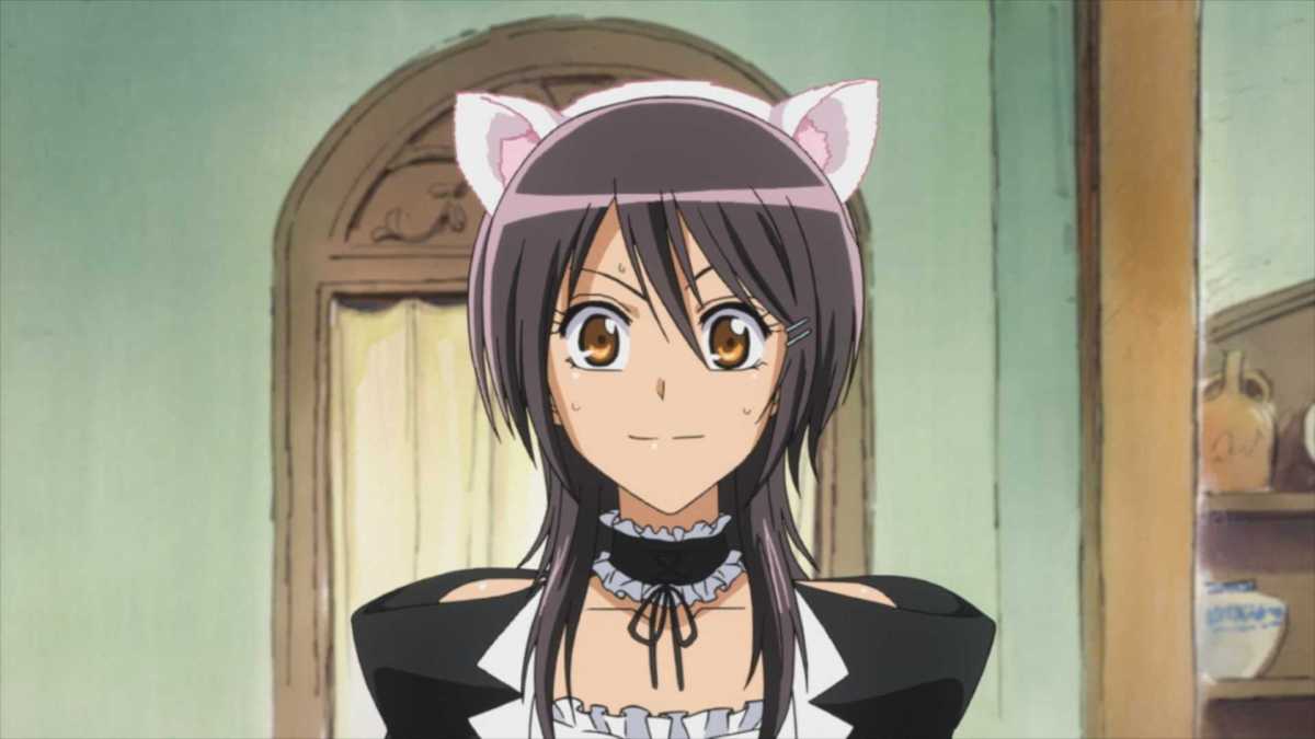 Misaki Ayuzawa in cat ears from Maid Sama