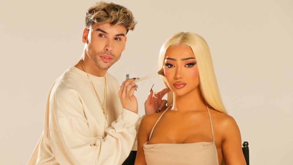 Nikita Dragun collaborates with MakeupByAriel for a YouTube video