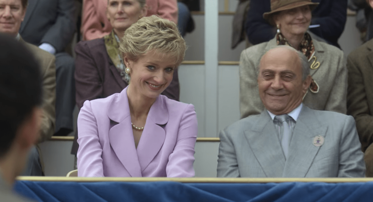 Princess Diana Meeting Dodi Fayed in The Crown Season 5