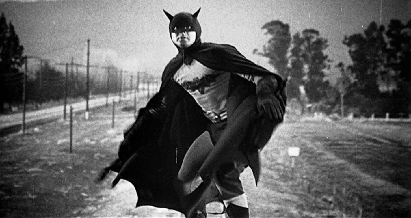 Robert Lowery as Batman in 1949 Batman Serial