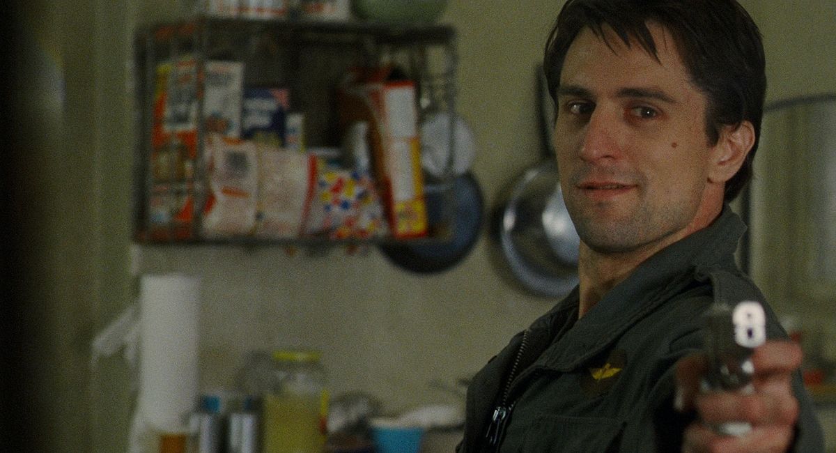 A picture of Robert De Niro in Martin Scorsese's Taxi Driver, one of the inspirations for Tumblr's Goncharov Movie