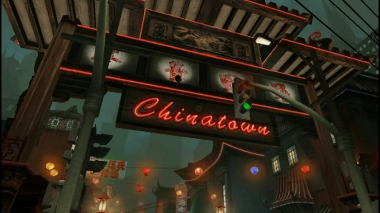 Chinatown zone in Bloodlines
