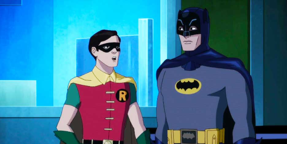 Batman and Robin animated.