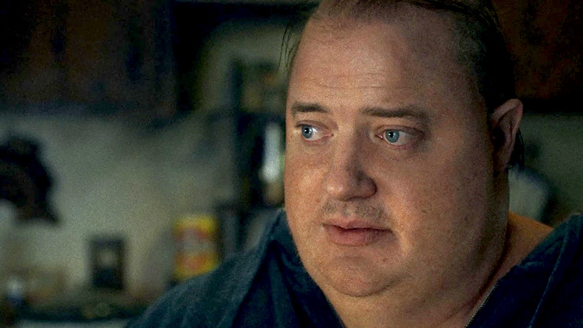 Brendan Fraser in The Whale.