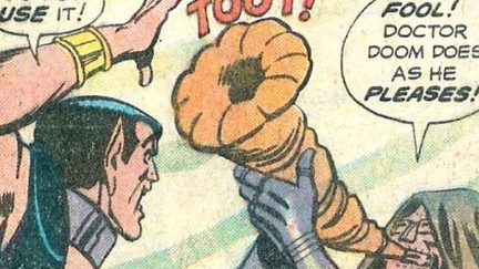 Panel from Marvel comics. Namor says, 
