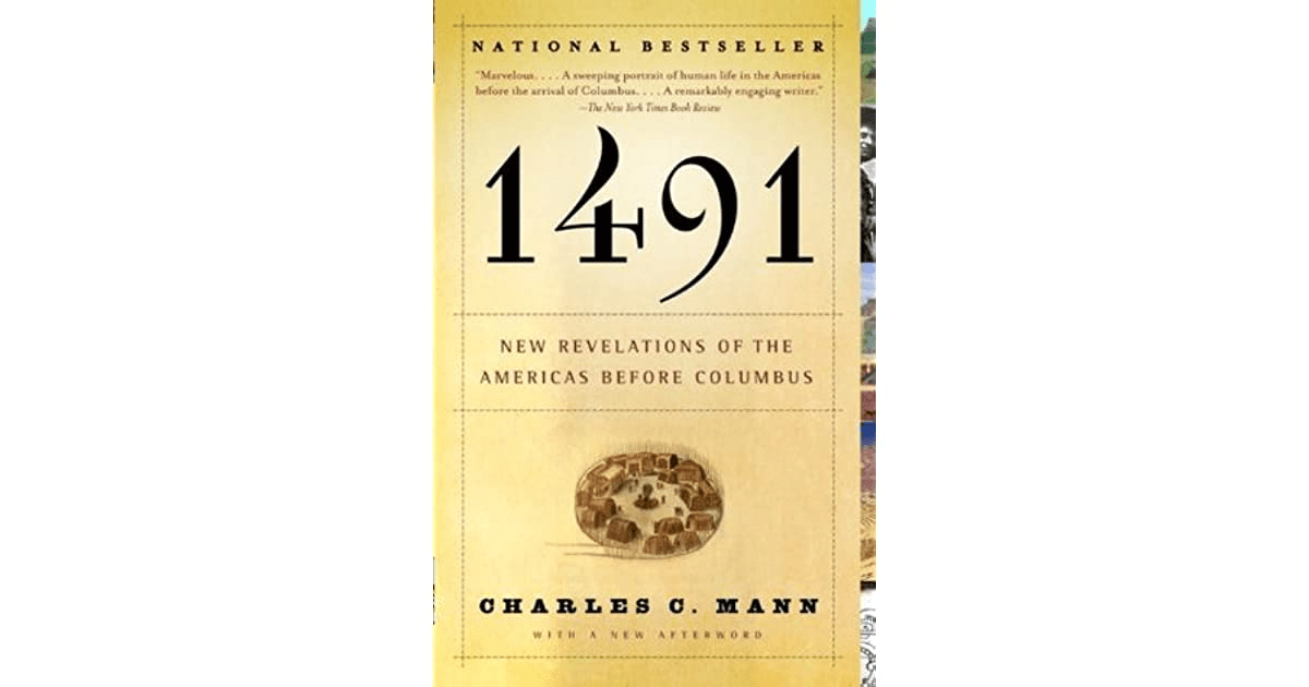 Cover of '1491: New revelations of the Americas Before Columbus' by Charles C. Mann
