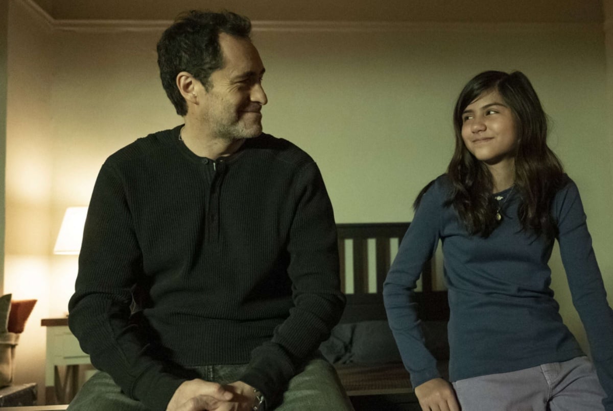 Demián Bichir and Madison Taylor Baez in Let the Right One In (2022)