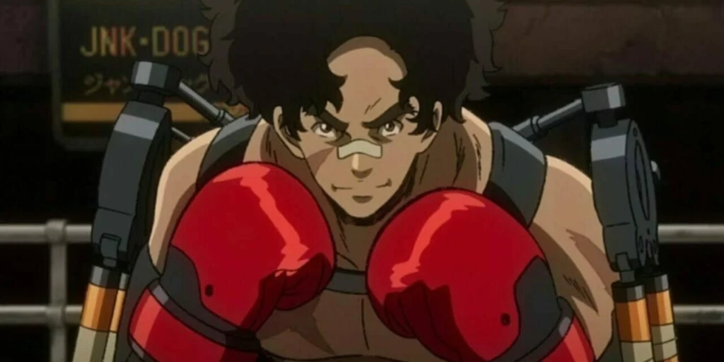 Junk Dog from Megalobox in the ring 