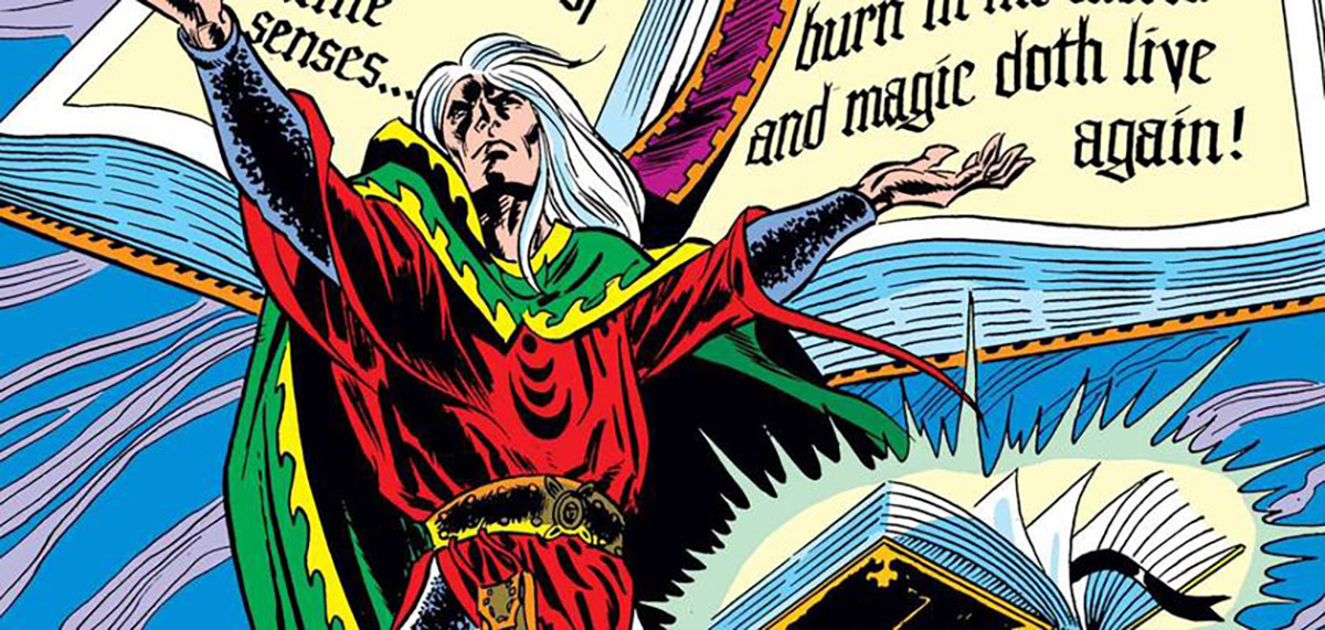 Modred the Mystic comic