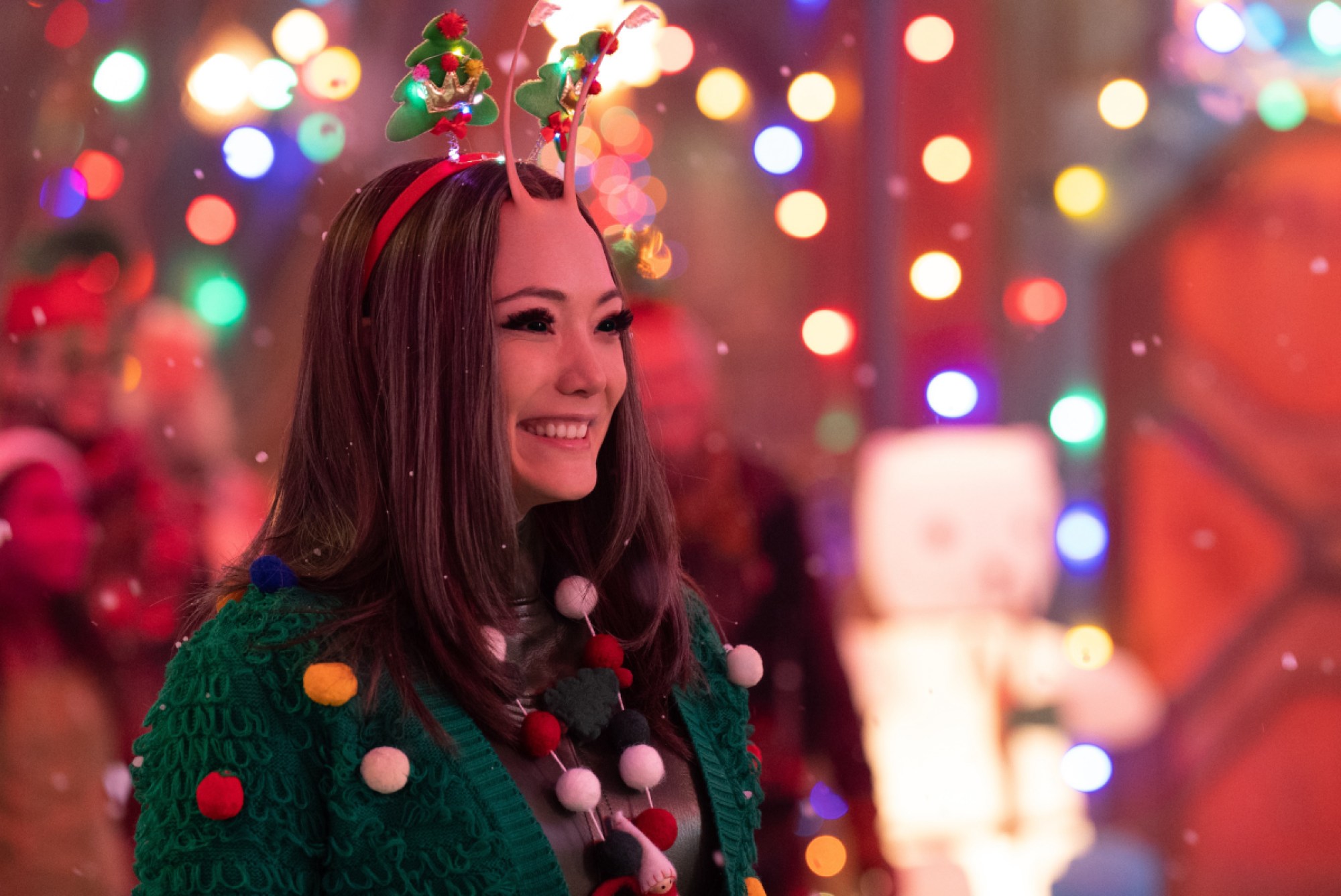 Pom Klementieff as Mantis in Guardians of the Galaxy Holiday Special