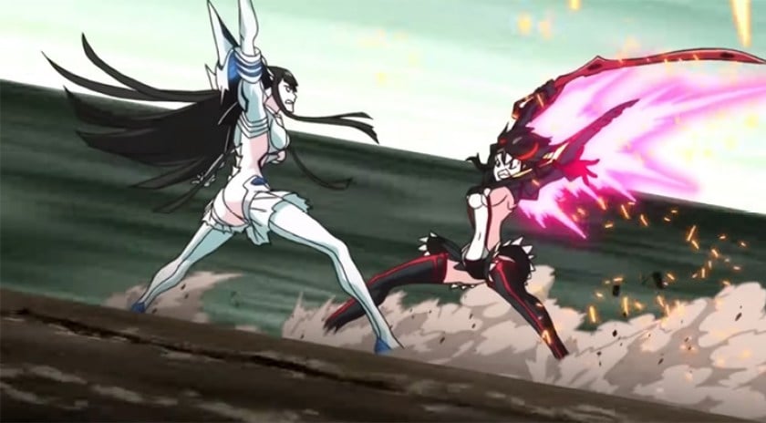 Ryuko fights Satsuki in Kill la Kill
