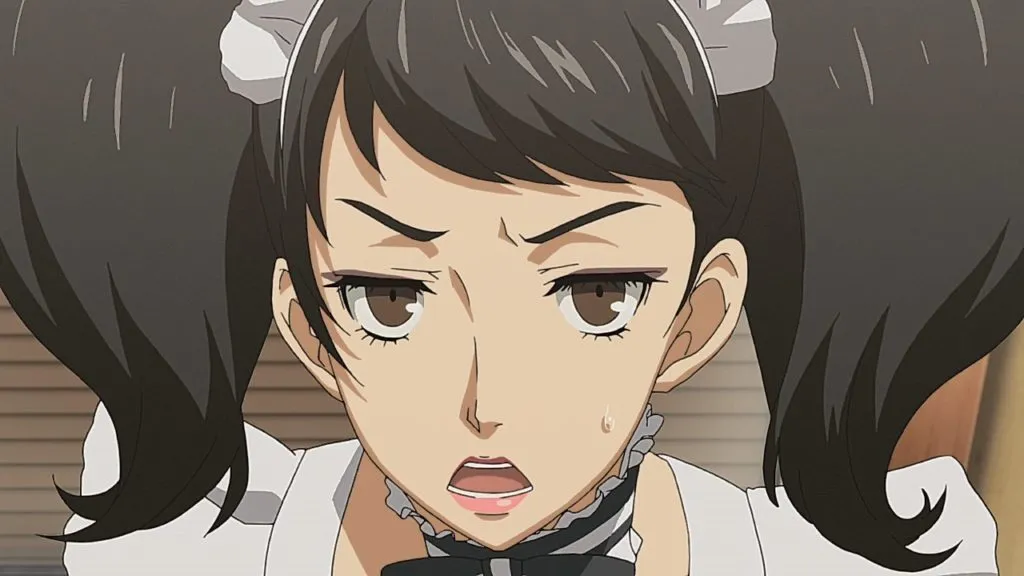 Sadayo from Persona Five dressed as a maid (Cloverworks)
