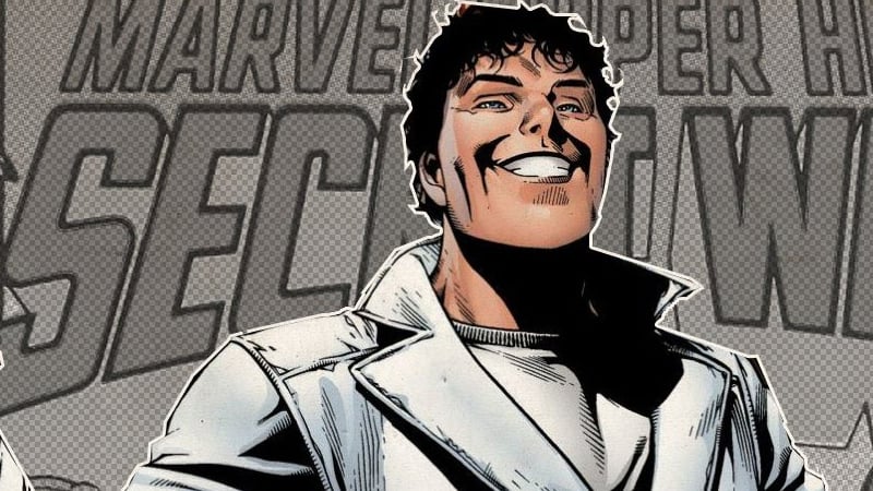 The Beyonder grinning like a douche 