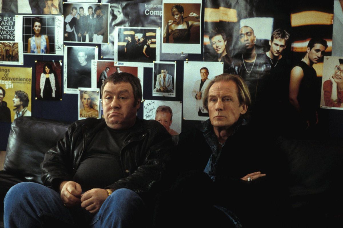 Billy and his manager in 'Love Actually'