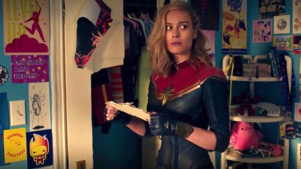 Brie Larson as Captain Marvel in Ms. Marvel