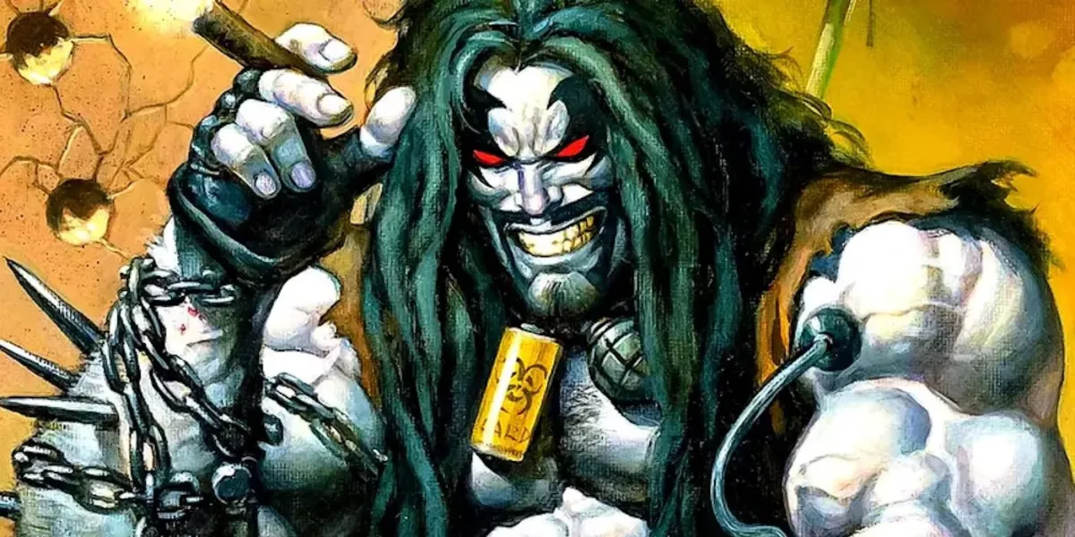 DC Comics Lobo, a Czarnian bounty hunter and mercenary