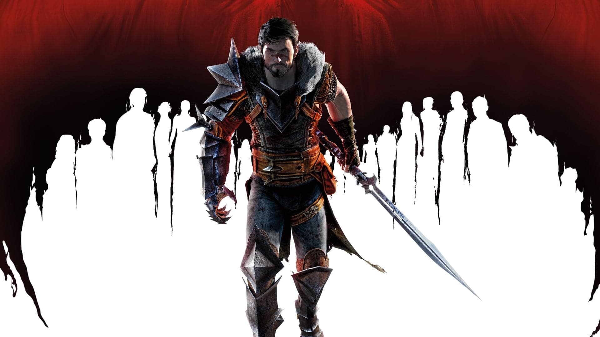 Dragon Age 2 cover featuring Hawke