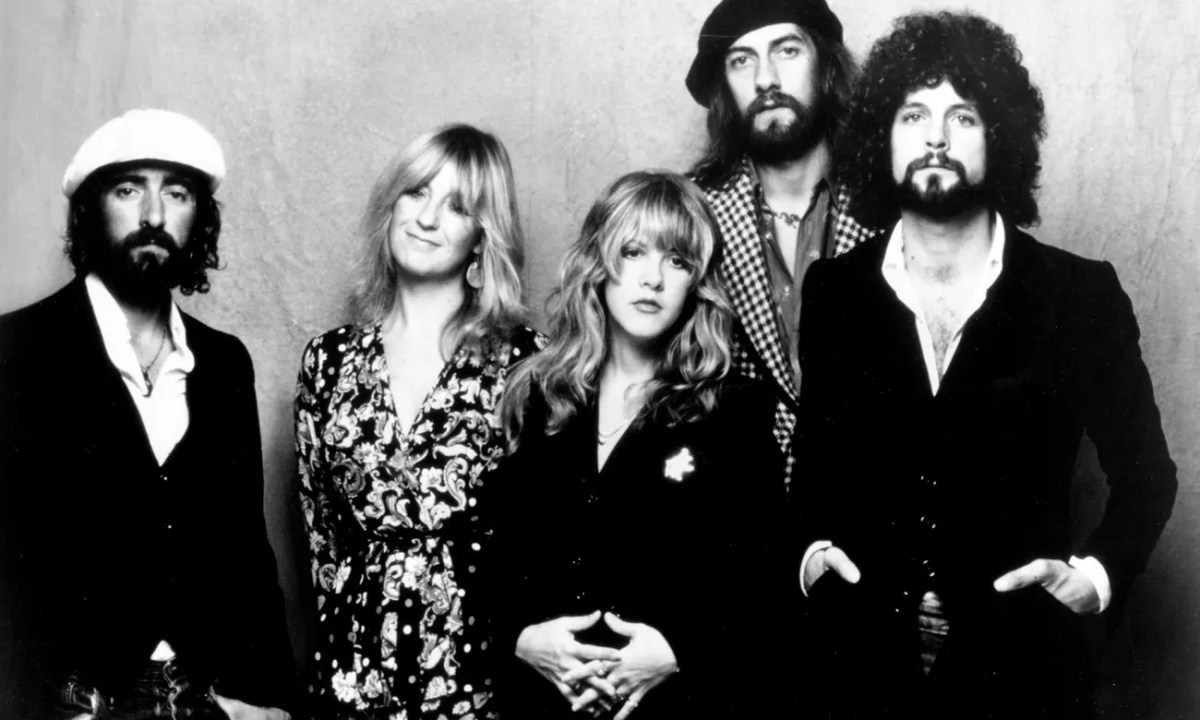 Fleetwood Mac promotional photo from 1975 
