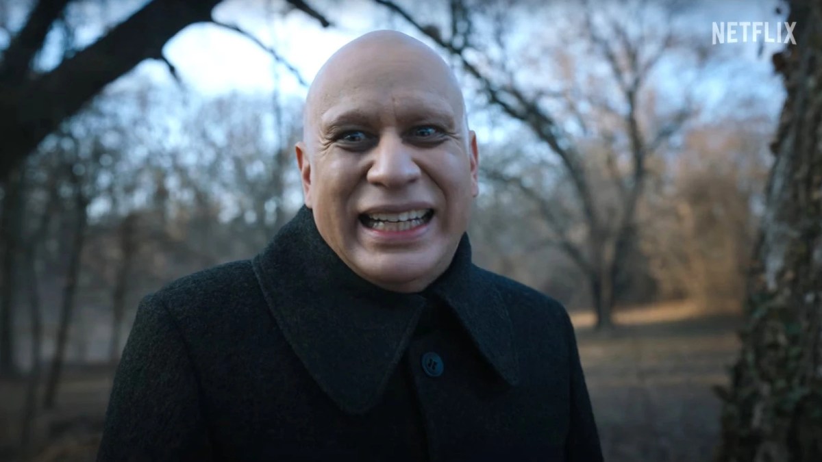 Fred Armisen as Uncle Fester in Wednesday