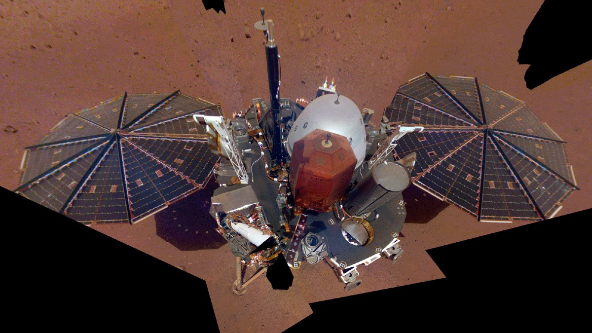 InSight Selfie on Mars