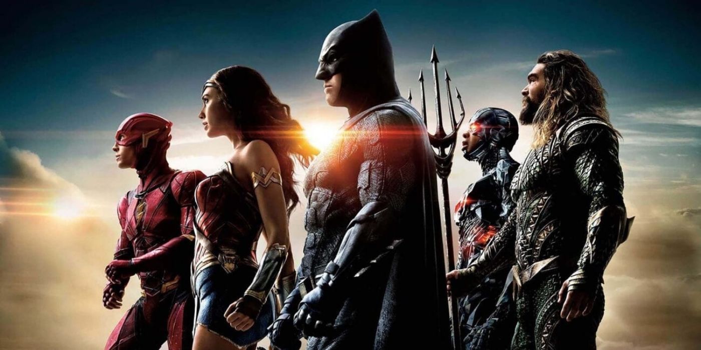 The members of the 'Justice League' in a promotional image for their movie