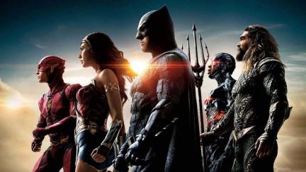The members of the 'Justice League' in a promotional image for their movie
