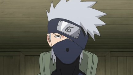 Kakashi in the anime series 'Naruto'