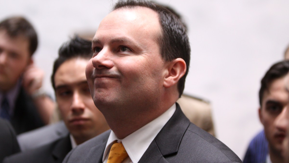 Senator Mike Lee, the brainchild behind the IODA anti-porn bill.