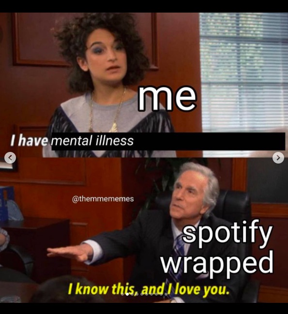 Spotify Wrapped 'Parks and Recreation' meme