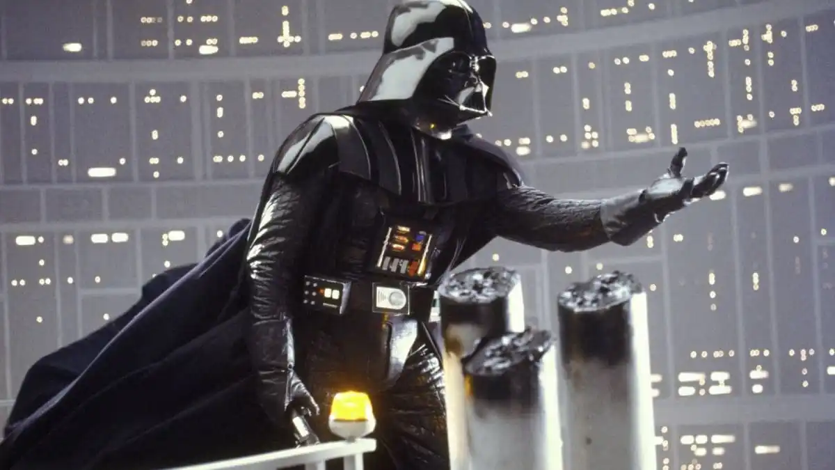 Darth Vader uses the force in Star Wars Episode V The Empire Strikes Back