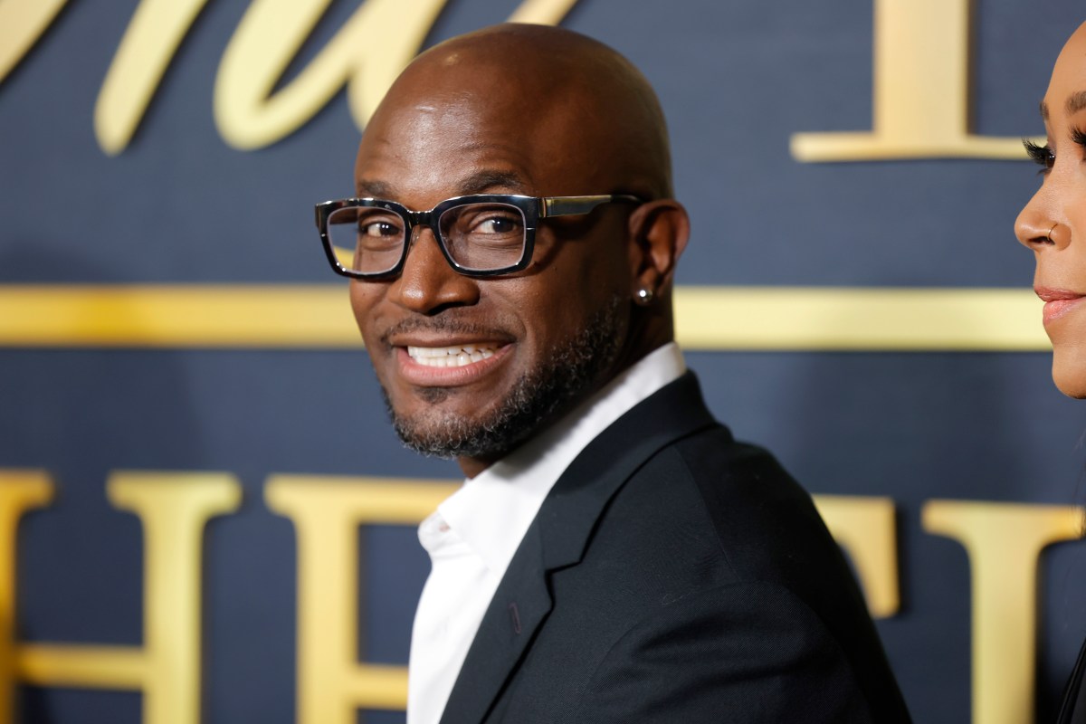 Taye Diggs smiling