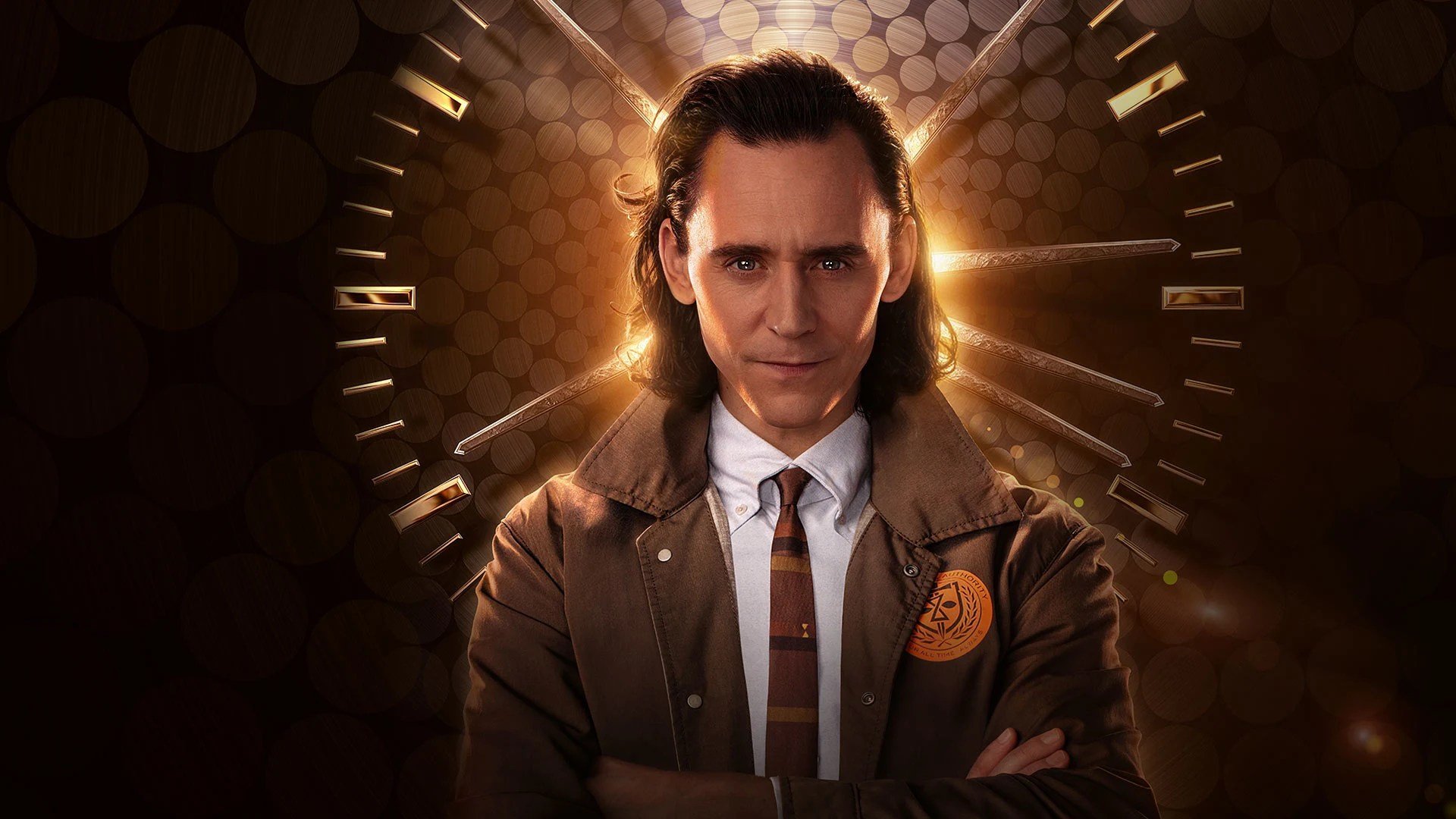 Tom Hiddleston as Loki in promo art for 'Loki'